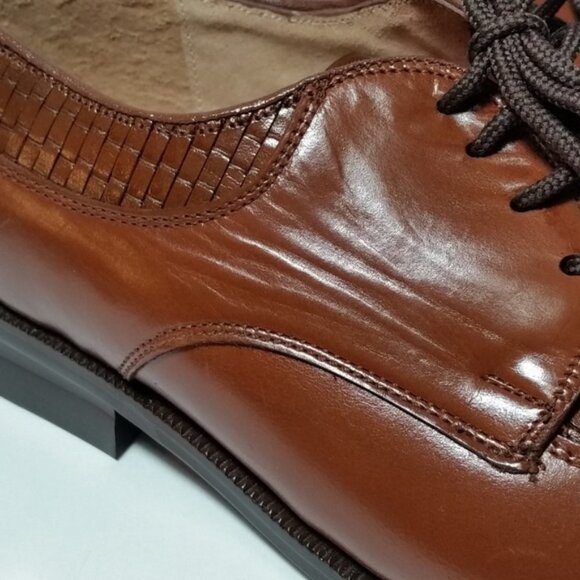 Stuart McGuire Mens Oxford Dress Shoes brown 6 EEE main image 8